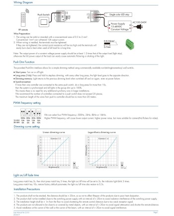 CONTROLADOR TENSION CONSTANTE V1-L/P  12-48V PULSADOR & RF